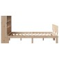 vidaXL Letto Libreria senza Materasso 160x200 cm in Legno di Pino vidaXL Letto Libreria senza Materasso 160x200 cm in Legno di Pino