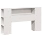 vidaXL Letto Libreria senza Materasso Bianco 150x200 cm Legno di Pino vidaXL Letto Libreria senza Materasso Bianco 150x200 cm Legno di Pino