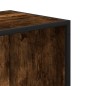 vidaXL Libreria Rovere Fumo 97,5x33x107,5 cm Legno Multistrato&Metallo