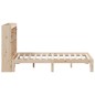 vidaXL Letto Libreria senza Materasso 160x200 cm in Legno di Pino vidaXL Letto Libreria senza Materasso 160x200 cm in Legno di Pino