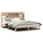 vidaXL Letto Libreria senza Materasso 180x200 cm in Legno di Pino vidaXL Letto Libreria senza Materasso 180x200 cm in Legno di Pino