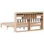 vidaXL Letto Libreria senza Materasso 180x200 cm in Legno di Pino vidaXL Letto Libreria senza Materasso 180x200 cm in Legno di Pino