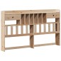 vidaXL Letto Libreria senza Materasso 180x200 cm in Legno di Pino vidaXL Letto Libreria senza Materasso 180x200 cm in Legno di Pino