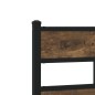 vidaXL Giroletto senza Materasso Rovere Fumo 100x200 cm in Truciolato vidaXL Giroletto senza Materasso Rovere Fumo 100x200 cm in Truciolato