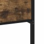 vidaXL Giroletto senza Materasso Rovere Fumo 80x200 cm in Truciolato vidaXL Giroletto senza Materasso Rovere Fumo 80x200 cm in Truciolato
