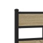vidaXL Giroletto senza Materasso Rovere Sonoma 90x190 cm in Truciolato