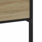vidaXL Giroletto senza Materasso Rovere Sonoma 107x200cm in Truciolato vidaXL Giroletto senza Materasso Rovere Sonoma 107x200cm in Truciolato