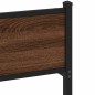vidaXL Giroletto senza Materasso Rovere Marrone 75x190cm in Truciolato vidaXL Giroletto senza Materasso Rovere Marrone 75x190cm in Truciolato