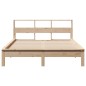 vidaXL Letto senza Materasso 160x200 cm in Legno Massello di Pino vidaXL Letto senza Materasso 160x200 cm in Legno Massello di Pino