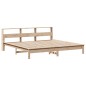 vidaXL Giroletto senza Materasso 200x200 cm in Legno Massello di Pino vidaXL Giroletto senza Materasso 200x200 cm in Legno Massello di Pino