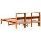 vidaXL Letto senza Materasso Marrone Cera 160x200 cm in Legno di Pino vidaXL Letto senza Materasso Marrone Cera 160x200 cm in Legno di Pino