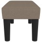 Panca Tortora 70x30x30 cm in Tessuto Panca Tortora 70x30x30 cm in Tessuto