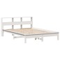 vidaXL Letto senza Materasso Bianco 140x200 cm Legno Massello di Pino