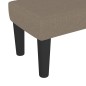 Panca Tortora 70x30x30 cm in Tessuto Panca Tortora 70x30x30 cm in Tessuto