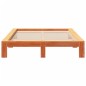 vidaXL Giroletto senza Materasso Marrone Cera 140x200cm Massello Pino vidaXL Giroletto senza Materasso Marrone Cera 140x200cm Massello Pino