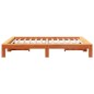 vidaXL Giroletto senza Materasso Marrone Cera 140x200cm Massello Pino vidaXL Giroletto senza Materasso Marrone Cera 140x200cm Massello Pino