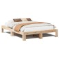 vidaXL Letto senza Materasso 150x200 cm in Legno Massello di Pino vidaXL Letto senza Materasso 150x200 cm in Legno Massello di Pino