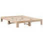 vidaXL Letto senza Materasso 150x200 cm in Legno Massello di Pino vidaXL Letto senza Materasso 150x200 cm in Legno Massello di Pino