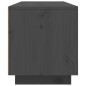 Mobile Porta TV Grigio 80x35x40,5 cm in Legno Massello di Pino Mobile Porta TV Grigio 80x35x40,5 cm in Legno Massello di Pino