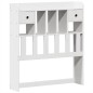 vidaXL Giroletto senza Materasso Bianco 100x200 cm Legno Massello Pino vidaXL Giroletto senza Materasso Bianco 100x200 cm Legno Massello Pino