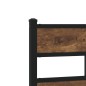 vidaXL Giroletto senza Materaso in Metallo Rovere Fumo 140x200 cm vidaXL Giroletto senza Materaso in Metallo Rovere Fumo 140x200 cm