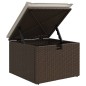 vidaXL Set Divani da Giardino 8 pz con Cuscini Marrone in Polyrattan vidaXL Set Divani da Giardino 8 pz con Cuscini Marrone in Polyrattan