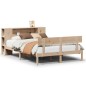 vidaXL Letto Libreria senza Materasso 150x200 cm in Legno di Pino vidaXL Letto Libreria senza Materasso 150x200 cm in Legno di Pino