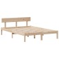 vidaXL Letto Libreria senza Materasso 150x200 cm in Legno di Pino vidaXL Letto Libreria senza Materasso 150x200 cm in Legno di Pino