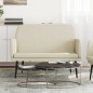 vidaXL Panca Crema 107x80x81 cm in Similpelle vidaXL Panca Crema 107x80x81 cm in Similpelle