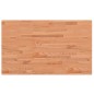 vidaXL Banco da Lavoro 100x60x(71,5-98) cm Legno Faggio Rettangolare