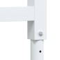 vidaXL Banco da Lavoro 100x60x(71,5-98) cm Legno Faggio Rettangolare