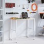 vidaXL Banco da Lavoro 100x60x(71,5-98) cm Legno Faggio Rettangolare vidaXL Banco da Lavoro 100x60x(71,5-98) cm Legno Faggio Rettangolare