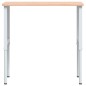 vidaXL Banco da Lavoro 100x60x(71,5-98) cm Legno Faggio Rettangolare vidaXL Banco da Lavoro 100x60x(71,5-98) cm Legno Faggio Rettangolare