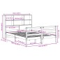 vidaXL Letto Libreria senza Materasso 120x190cm Legno Massello di Pino vidaXL Letto Libreria senza Materasso 120x190cm Legno Massello di Pino