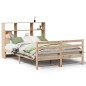vidaXL Letto Libreria senza Materasso 140x190 cm in Legno di Pino
