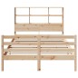 vidaXL Letto Libreria senza Materasso 140x190 cm in Legno di Pino