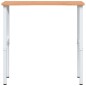 vidaXL Banco da Lavoro 100x(55-60)x(71,5-98) cm Legno Massello Faggio vidaXL Banco da Lavoro 100x(55-60)x(71,5-98) cm Legno Massello Faggio