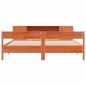 vidaXL Letto Libreria senza Materasso Marrone Cera 180x200 cm in Pino vidaXL Letto Libreria senza Materasso Marrone Cera 180x200 cm in Pino