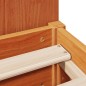 vidaXL Letto Libreria senza Materasso Marrone Cera 180x200 cm in Pino vidaXL Letto Libreria senza Materasso Marrone Cera 180x200 cm in Pino