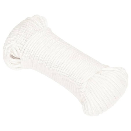 Corda Nautica Completamente Bianca 4 mm 50 m in Polipropilene