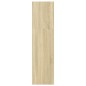 vidaXL Libreria Rovere Sonoma 40x30x114 cm in Legno Multistrato vidaXL Libreria Rovere Sonoma 40x30x114 cm in Legno Multistrato