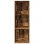 vidaXL Libreria Legno Antico 40x30x114 cm in Legno Multistrato vidaXL Libreria Legno Antico 40x30x114 cm in Legno Multistrato