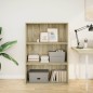vidaXL Libreria Rovere Sonoma 80x30x114 cm in Legno Multistrato vidaXL Libreria Rovere Sonoma 80x30x114 cm in Legno Multistrato