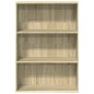 vidaXL Libreria Rovere Sonoma 80x30x114 cm in Legno Multistrato vidaXL Libreria Rovere Sonoma 80x30x114 cm in Legno Multistrato