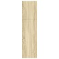 vidaXL Libreria Rovere Sonoma 80x30x114 cm in Legno Multistrato vidaXL Libreria Rovere Sonoma 80x30x114 cm in Legno Multistrato