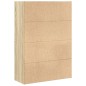vidaXL Libreria Rovere Sonoma 80x30x114 cm in Legno Multistrato vidaXL Libreria Rovere Sonoma 80x30x114 cm in Legno Multistrato