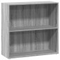 vidaXL Libreria Grigio Sonoma 80x30x77 cm in Legno Multistrato vidaXL Libreria Grigio Sonoma 80x30x77 cm in Legno Multistrato