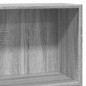 vidaXL Libreria Grigio Sonoma 80x30x77 cm in Legno Multistrato vidaXL Libreria Grigio Sonoma 80x30x77 cm in Legno Multistrato