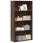 vidaXL Libreria Rovere Marrone 80x30x152 cm in Legno Multistrato vidaXL Libreria Rovere Marrone 80x30x152 cm in Legno Multistrato