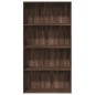 vidaXL Libreria Rovere Marrone 80x30x152 cm in Legno Multistrato vidaXL Libreria Rovere Marrone 80x30x152 cm in Legno Multistrato